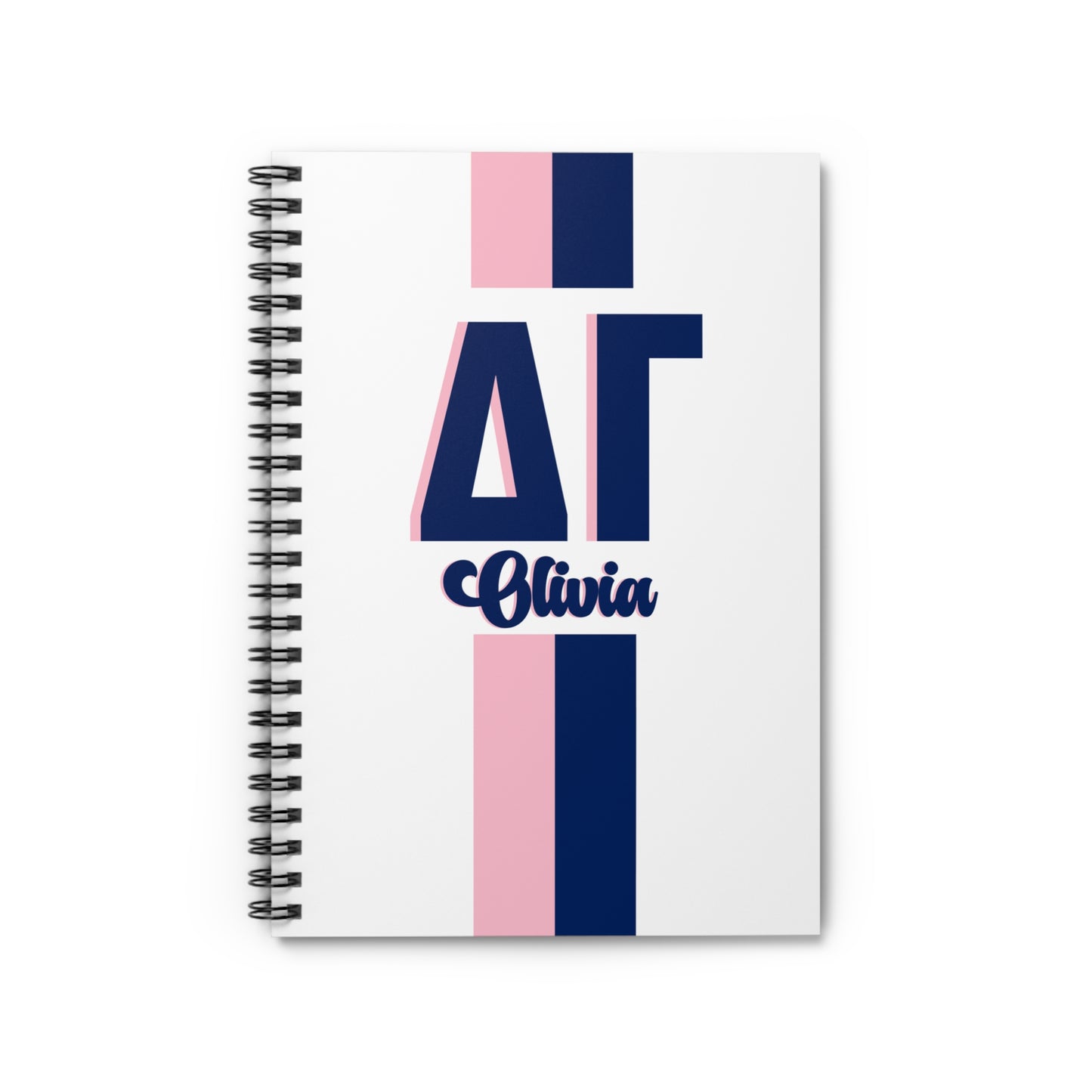 Delta Gamma Personalized Notebook
