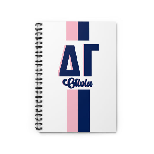 Delta Gamma Personalized Notebook