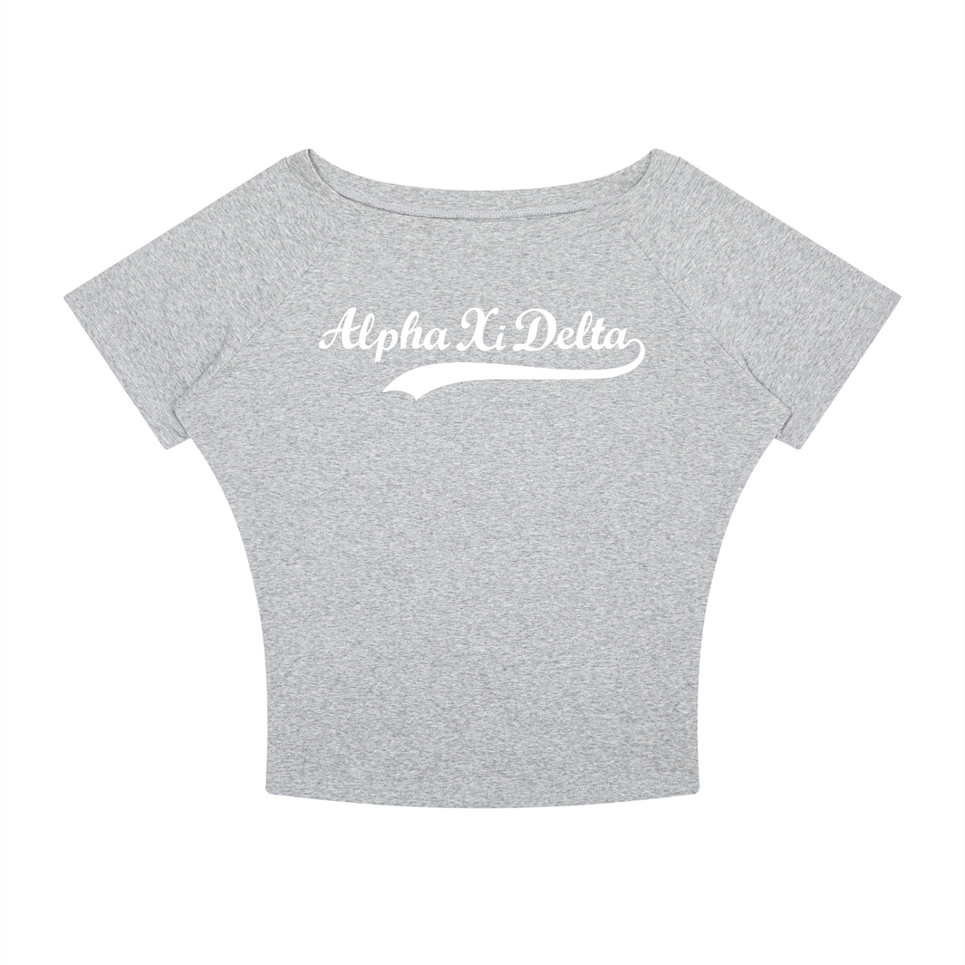 Alpha Xi Delta Off the Shoulder Tee