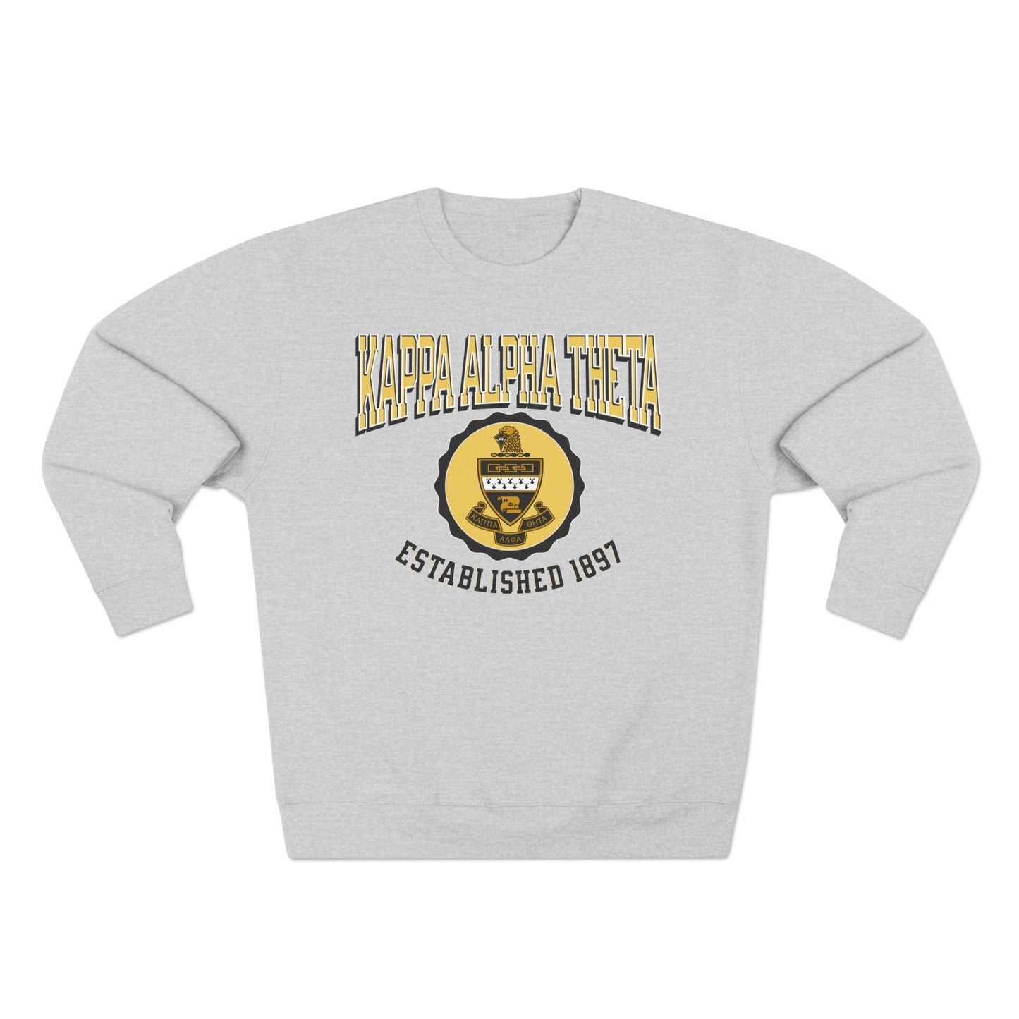 Kappa Alpha Theta Crest Sweatshirt - Ivy Society