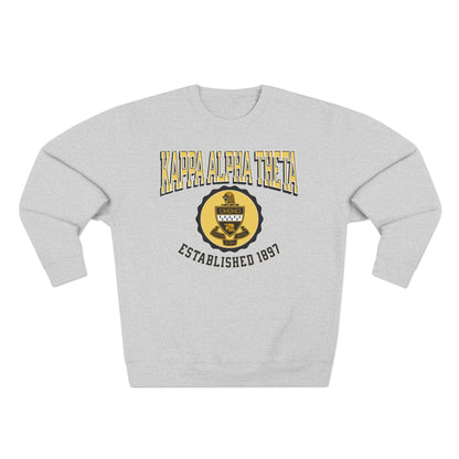 Kappa Alpha Theta Crest Sweatshirt - Ivy Society