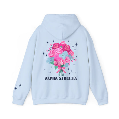 Alpha Xi Delta Bouquet Hoodie