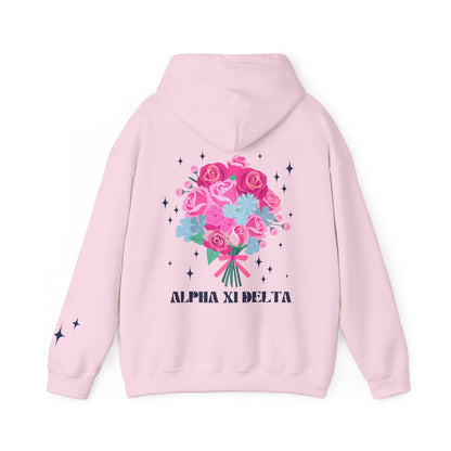 Alpha Xi Delta Bouquet Hoodie