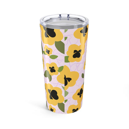 Kappa Alpha Theta Floral Tumbler - Ivy Society