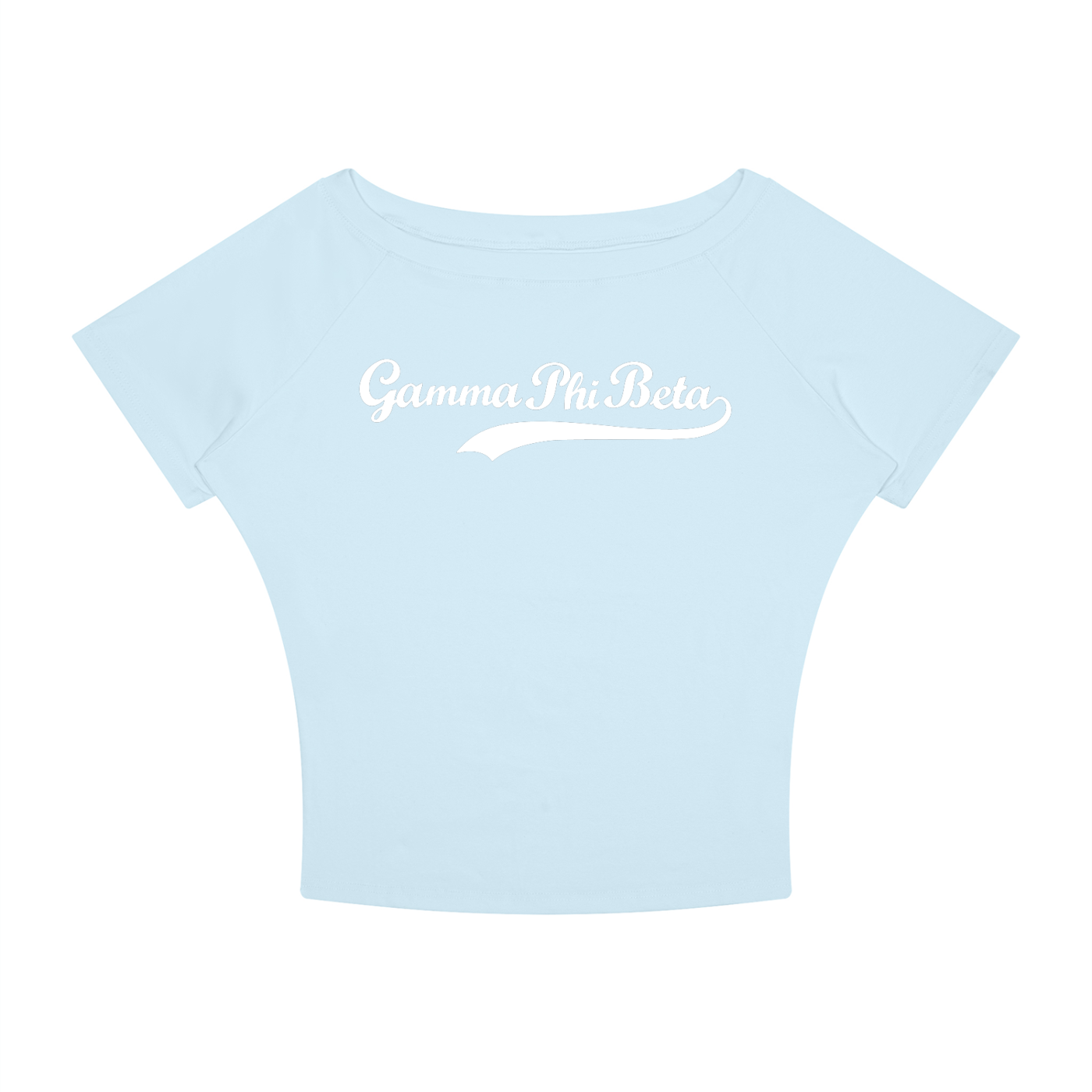 Gamma Phi Beta Off the Shoulder Tee