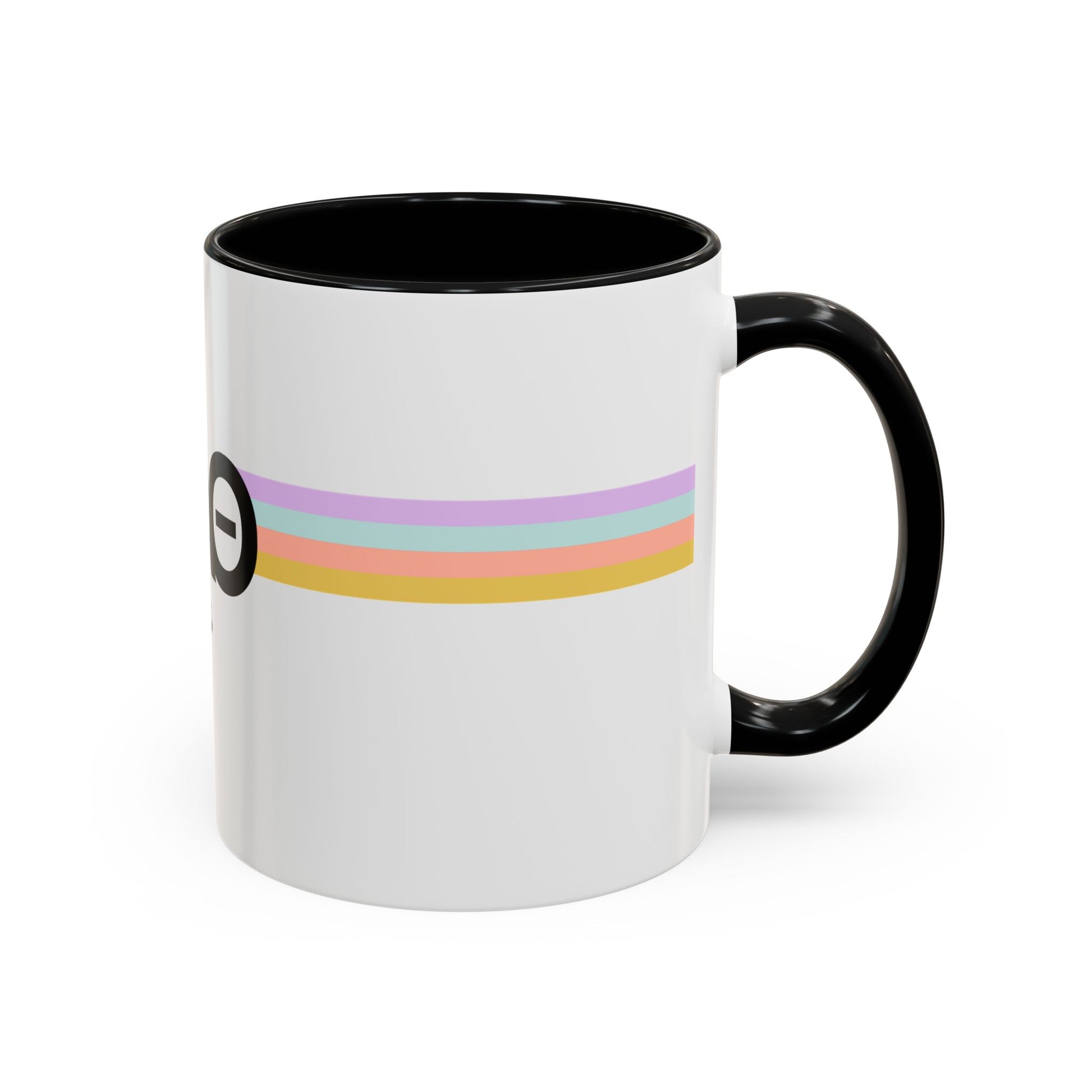 Kappa Alpha Theta Retro Stripe Personalized Mug - Ivy Society