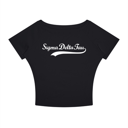 Sigma Delta Tau Off the Shoulder Tee