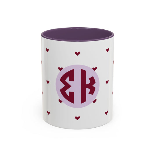 Sigma Kappa Hearts Mug - Ivy Society