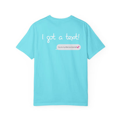 Big Little Reveal "I Got a Text" Island T Shirt - Ivy Society