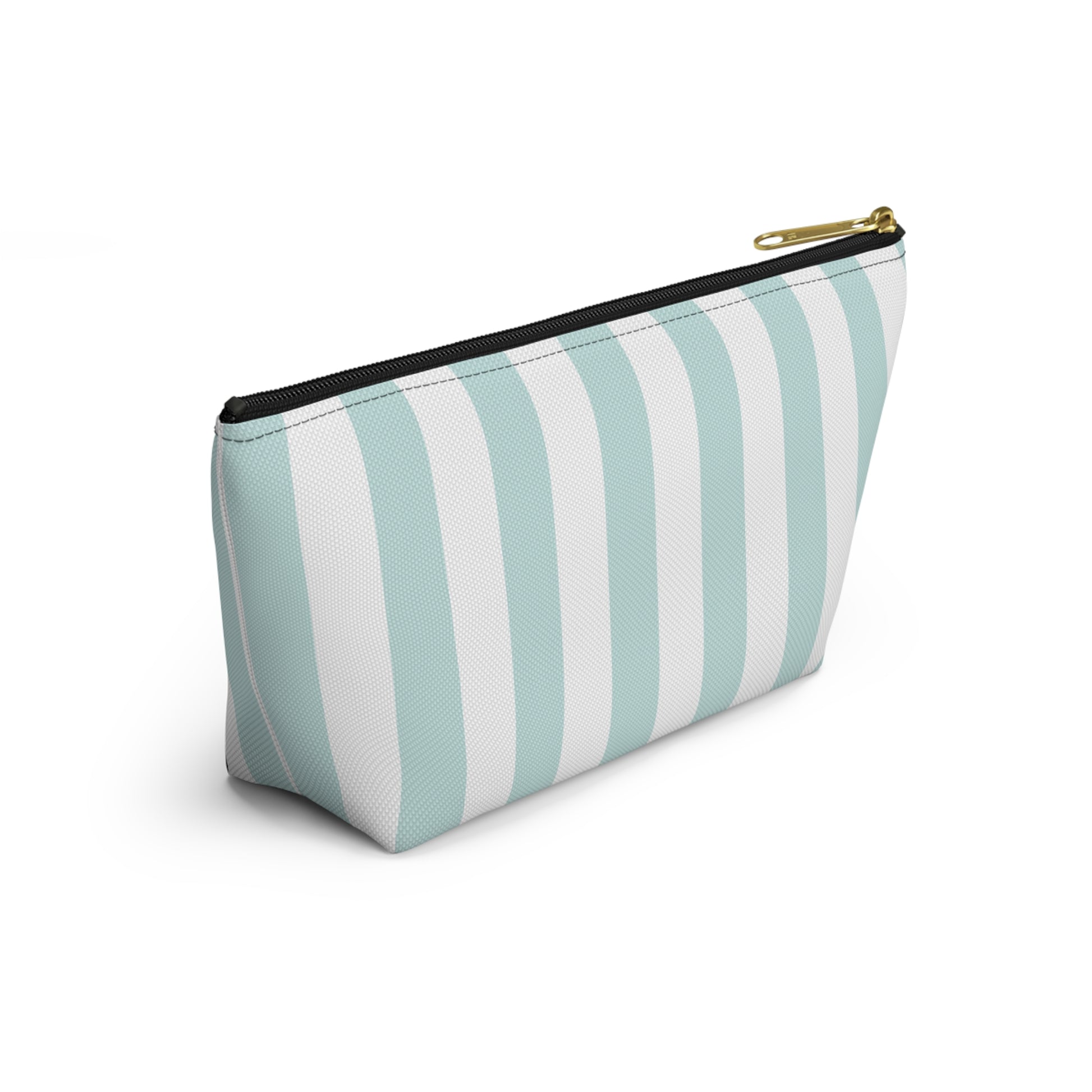 Kappa Alpha Theta Personalized Stripe Makeup Bag - Ivy Society