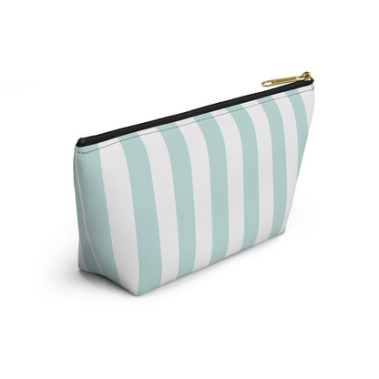 Kappa Alpha Theta Personalized Stripe Makeup Bag - Ivy Society