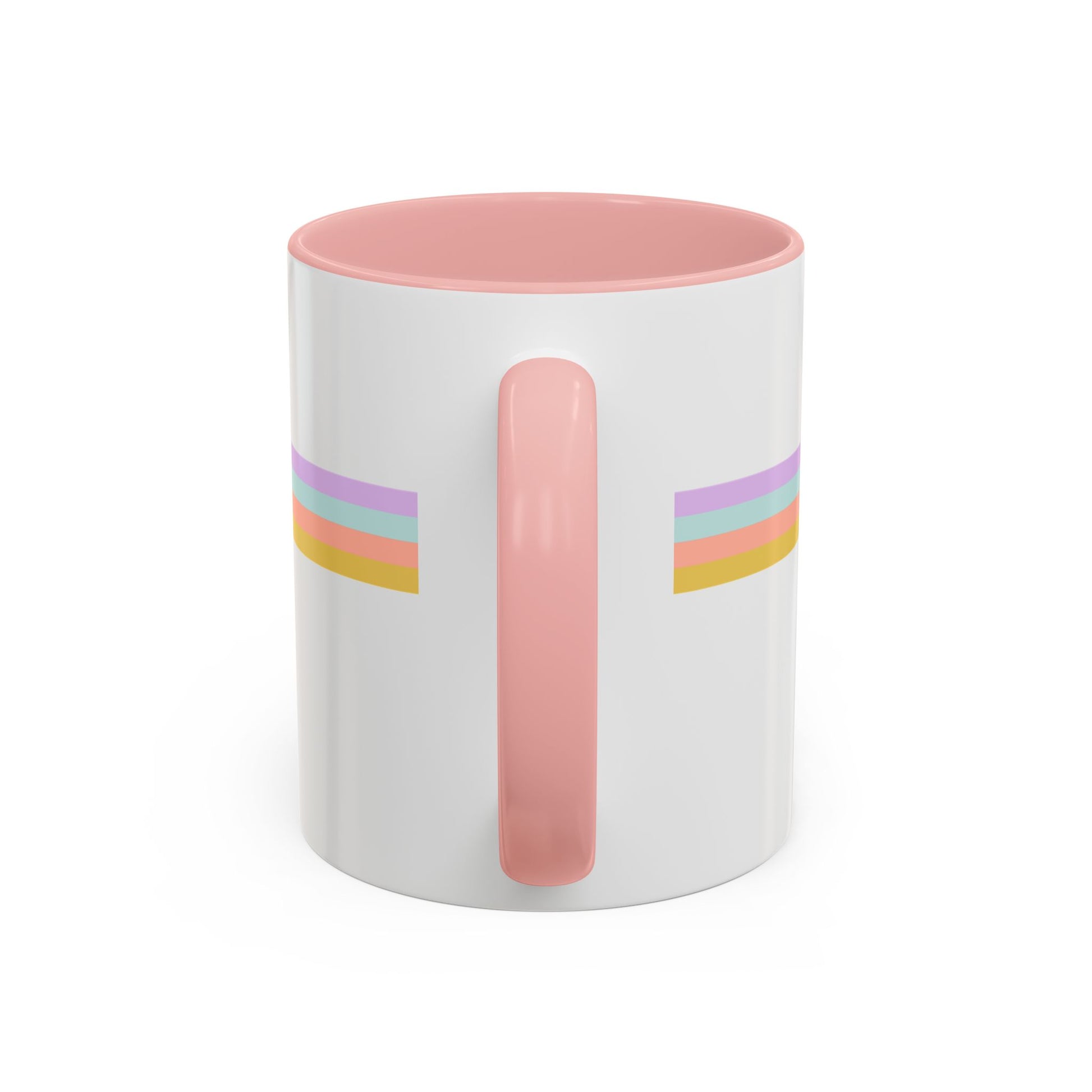 Kappa Alpha Theta Retro Stripe Personalized Mug - Ivy Society