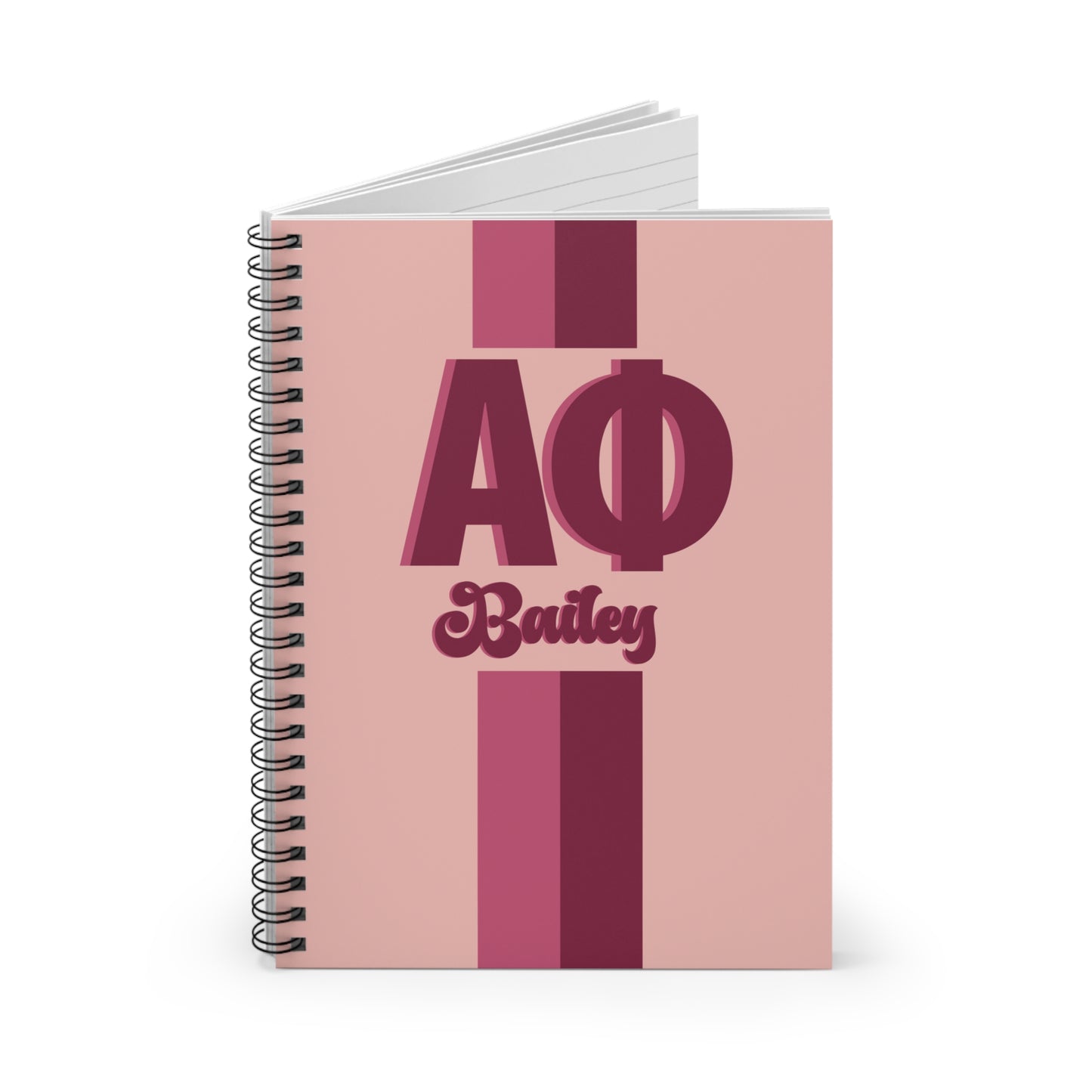 Alpha Phi Personalized Notebook