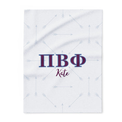 Pi Beta Phi Arrow Blanket - Ivy Society