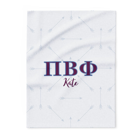 Pi Beta Phi Arrow Blanket - Ivy Society