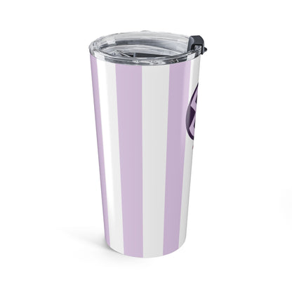 Sigma Kappa Personalized Striped Tumbler - Ivy Society