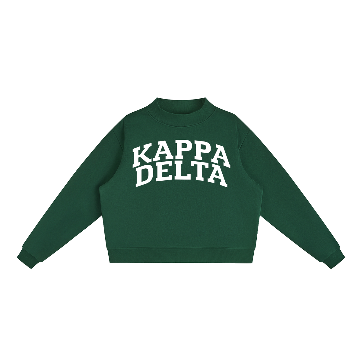 Kappa Delta Mock Neck Sweatshirt