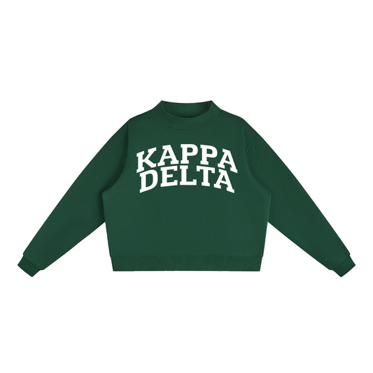 Kappa Delta Mock Neck Sweatshirt - Ivy Society