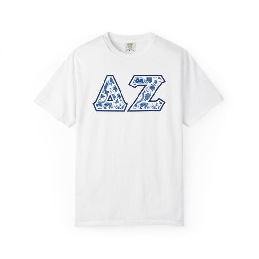 Delta Zeta Blue Willow T Shirt - Ivy Society