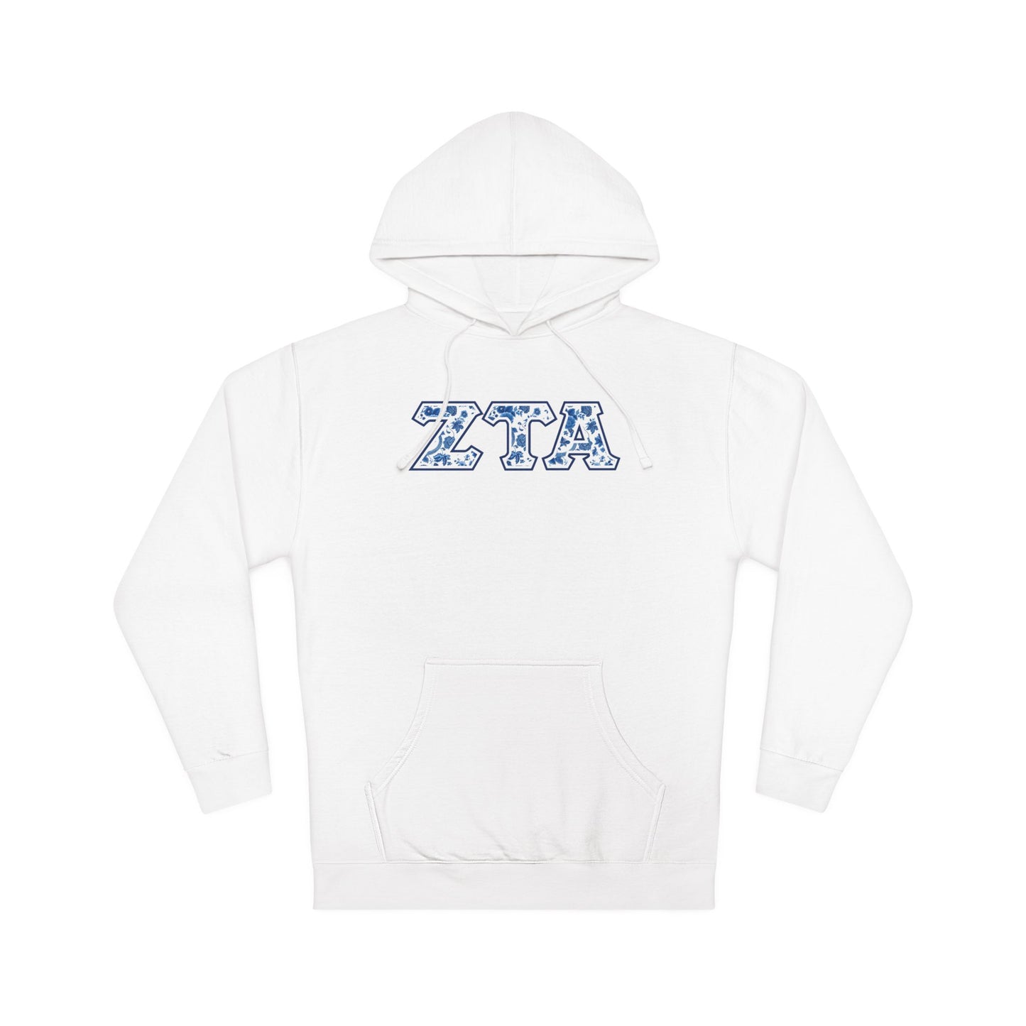 Zeta Tau Alpha Blue Willow Hoodie - Ivy Society