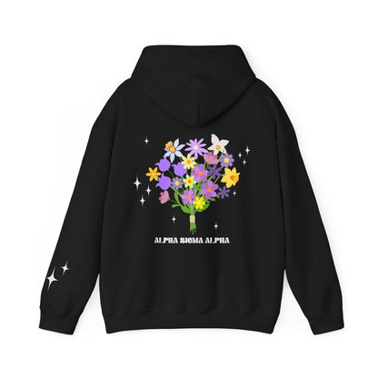 Alpha Sigma Alpha Bouquet Hoodie - Ivy Society