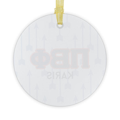Pi Beta Phi Personalized Arrow Ornament - Ivy Society