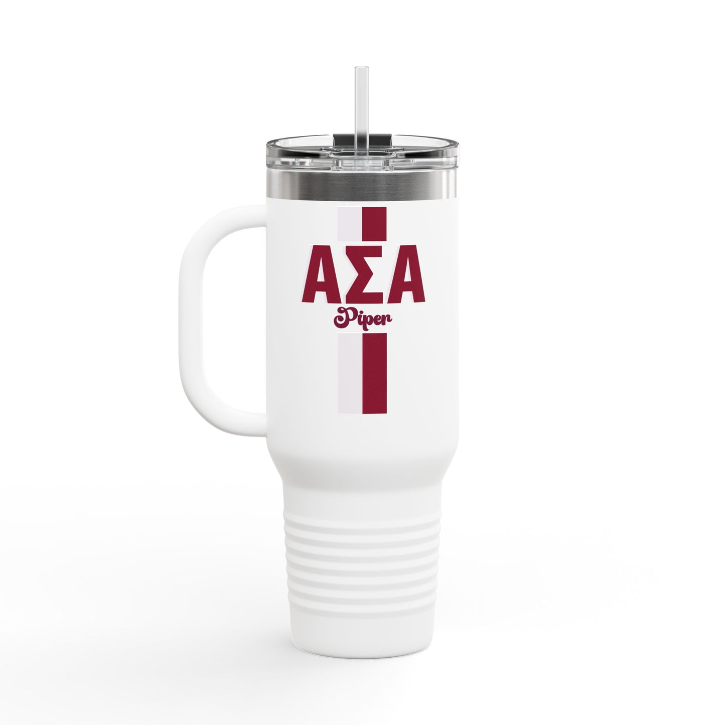 Alpha Sigma Alpha Personalized 40oz Tumbler