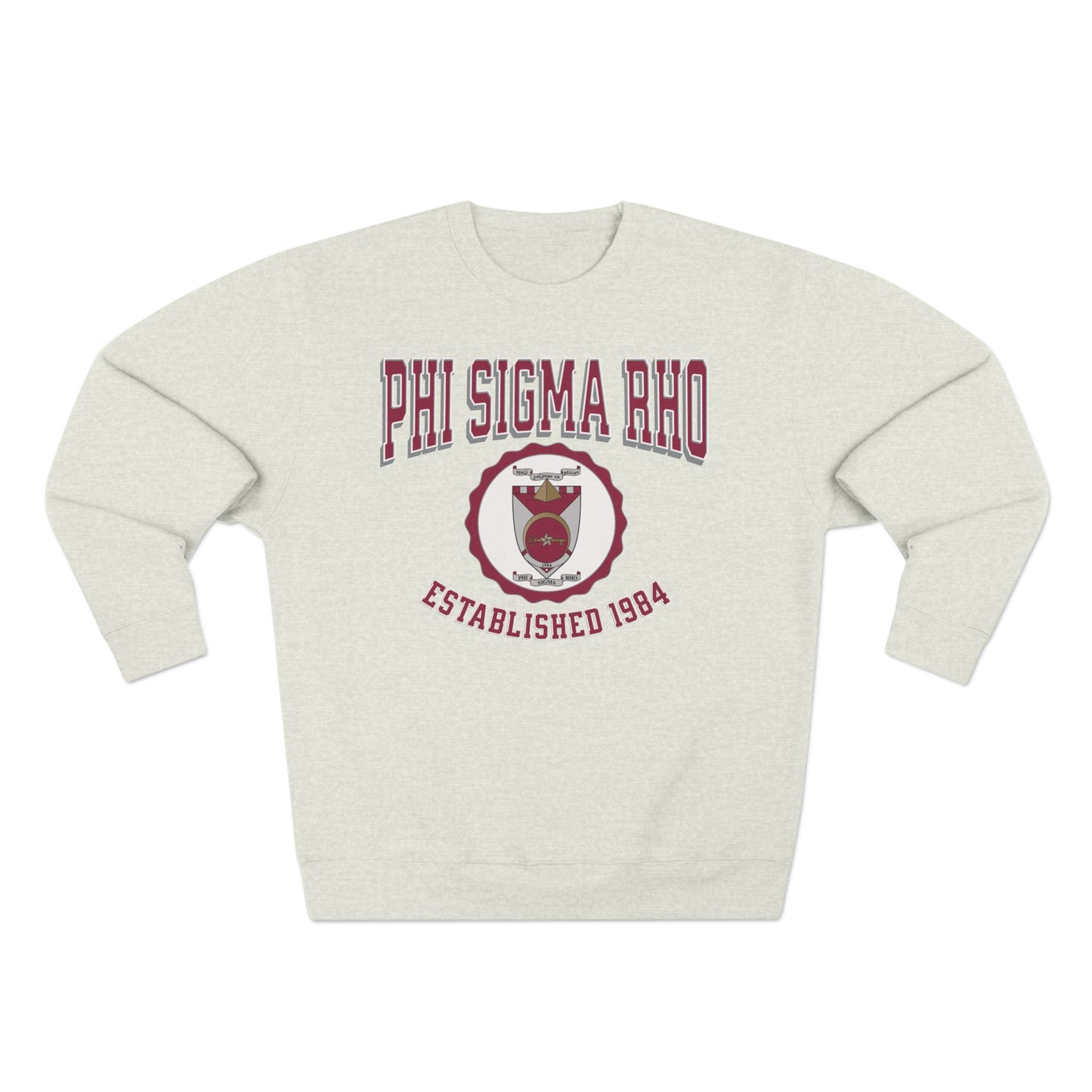 Phi Sigma Rho Crest Sweatshirt - Ivy Society