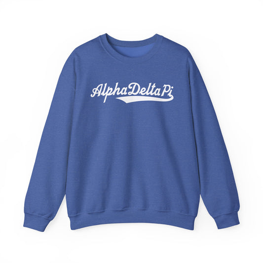 Alpha Delta Pi Baseball Sweatshirt - Ivy Society