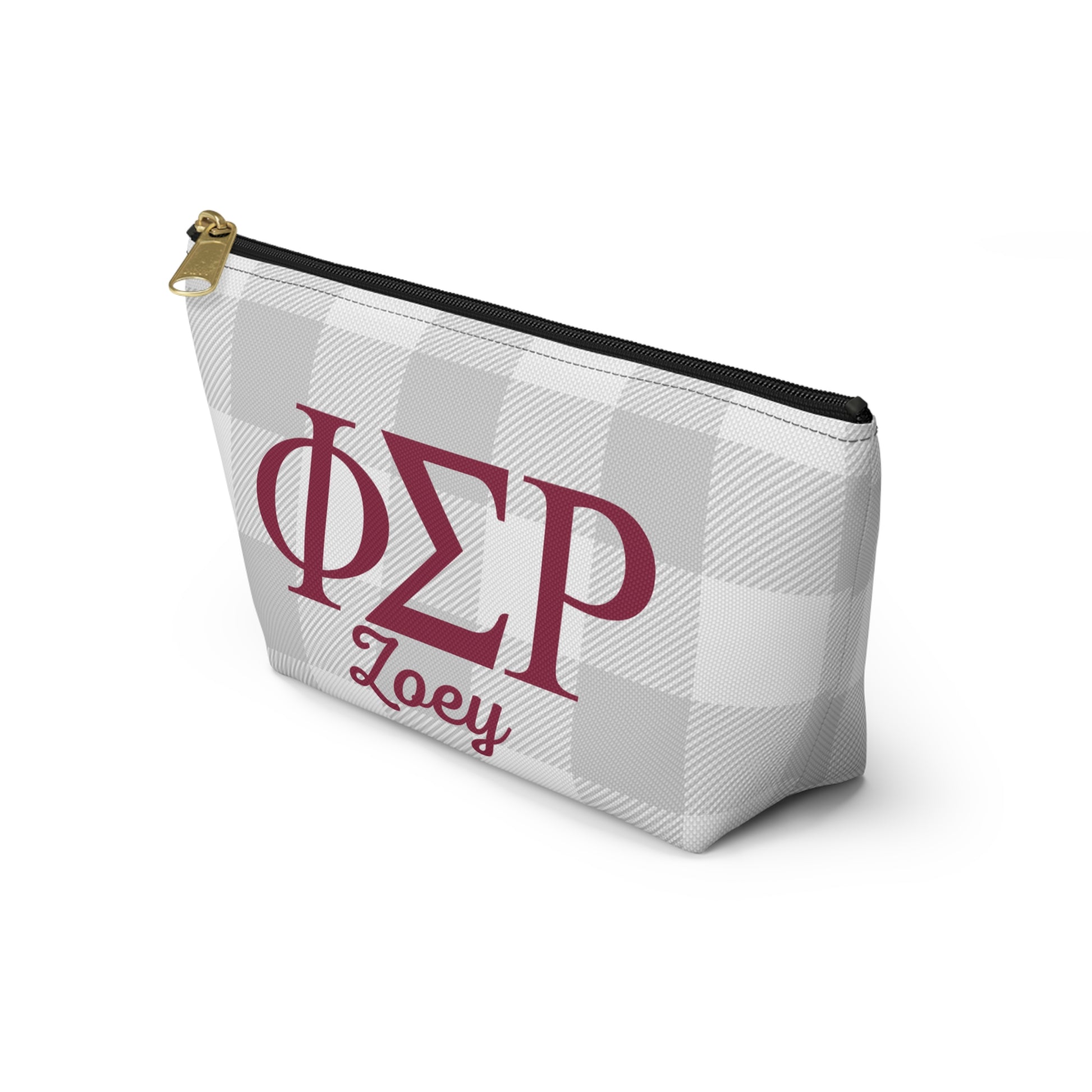 Phi Sigma Rho Personalized Makeup Bag - Ivy Society