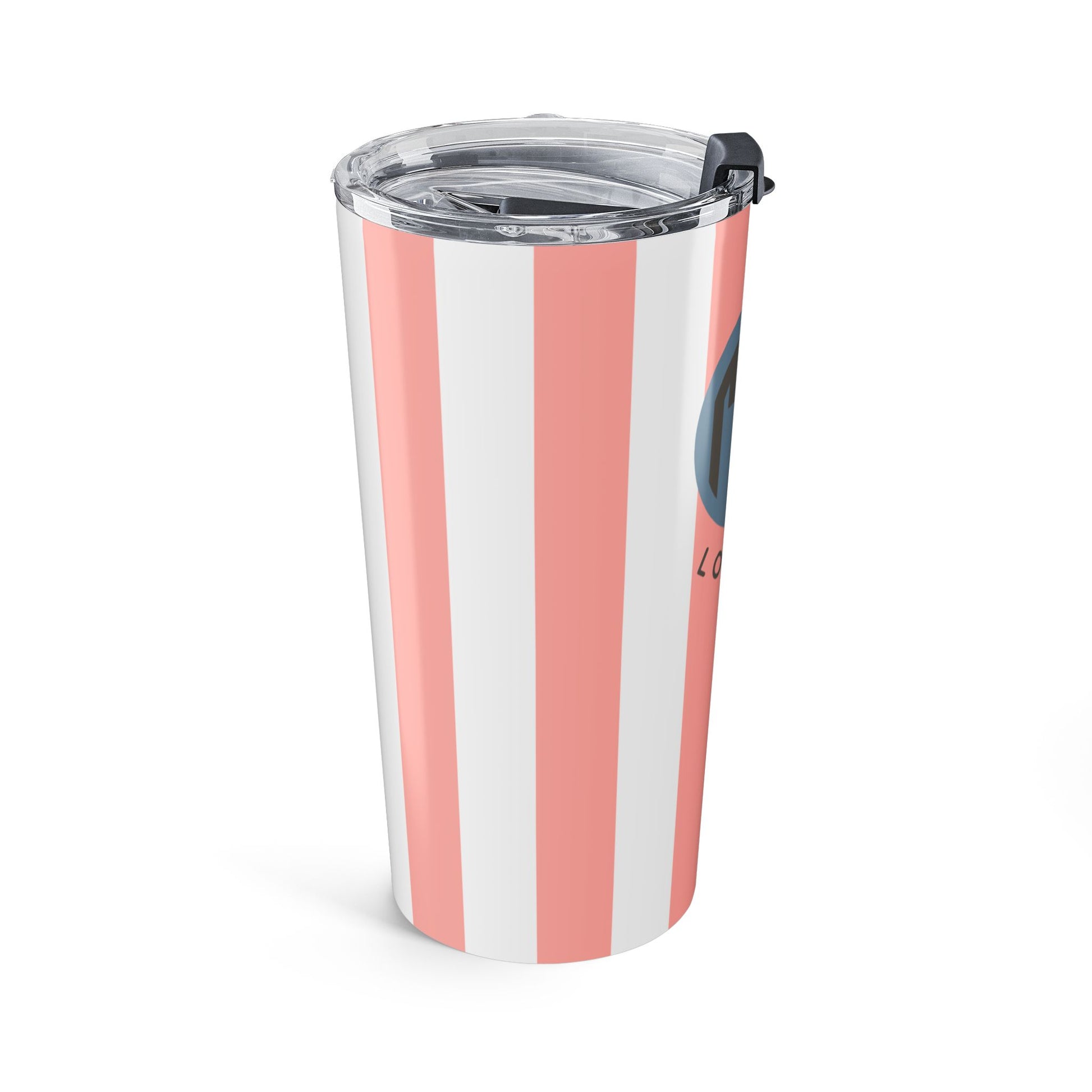 Gamma Phi Beta Personalized Striped Tumbler - Ivy Society