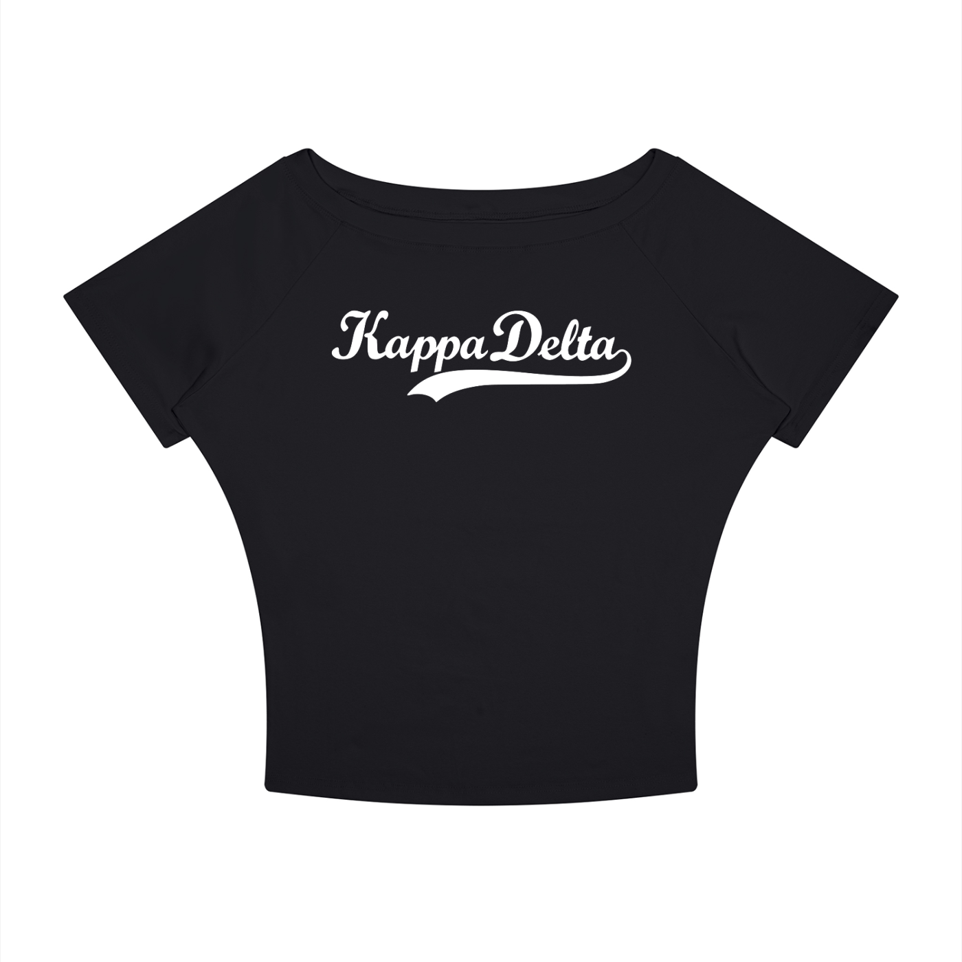 Kappa Delta Off the Shoulder Tee