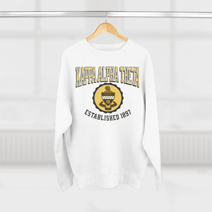 Kappa Alpha Theta Crest Sweatshirt - Ivy Society