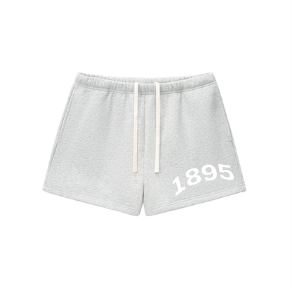 Chi Omega Fleece Drawstring Shorts - Ivy Society