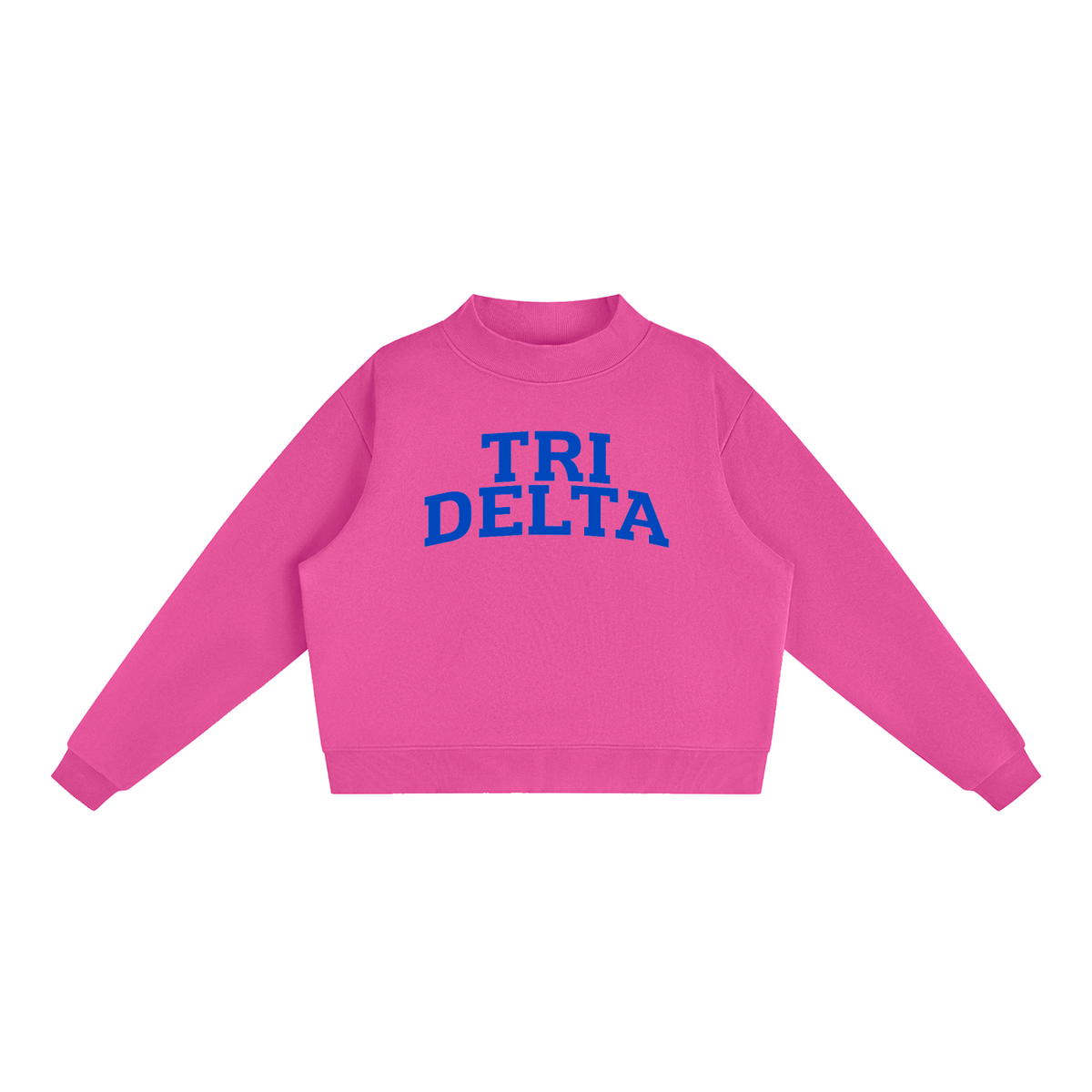 Tri Delta Mock Neck