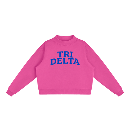 Tri Delta Mock Neck