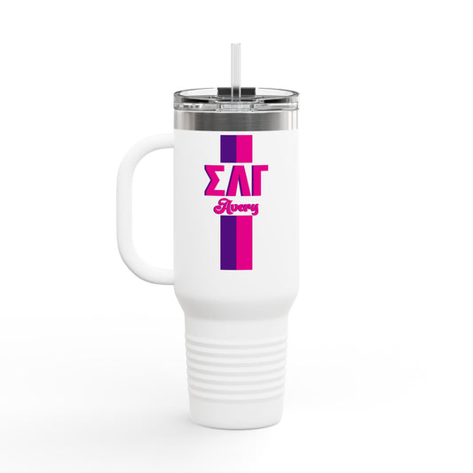 Sigma Lambda Gamma Personalized 40oz Tumbler - Ivy Society