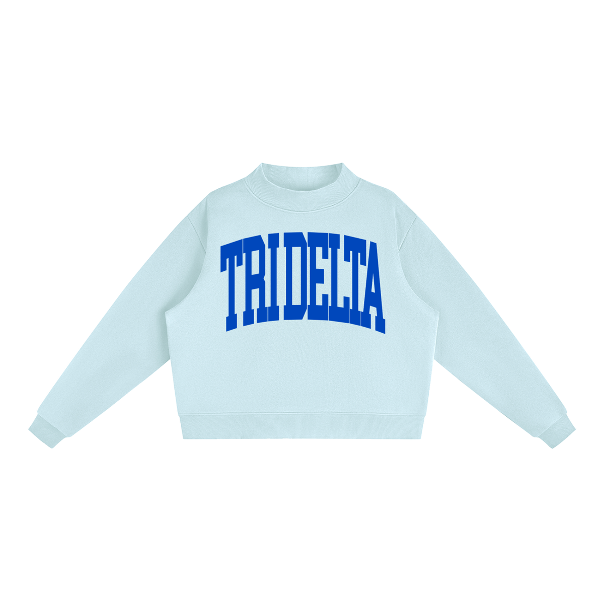 Tri Delta Big Mock Neck Sweatshirt