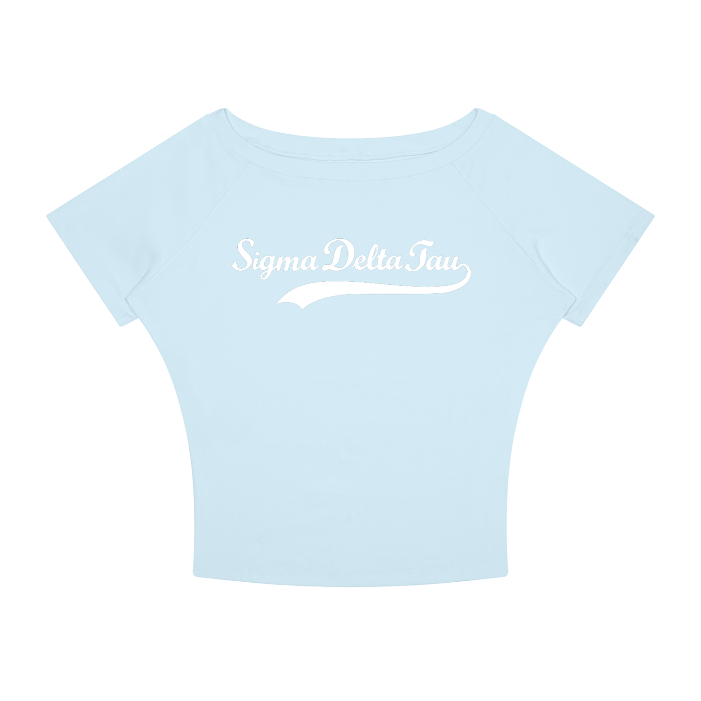 Sigma Delta Tau Off the Shoulder Tee