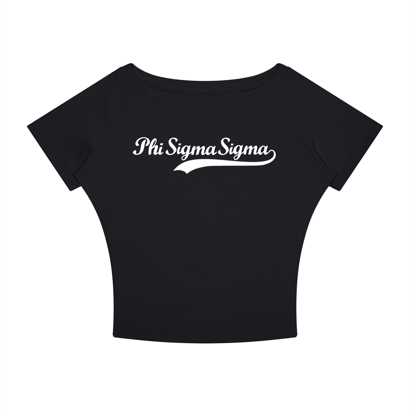 Phi Sigma Sigma Off the Shoulder Tee