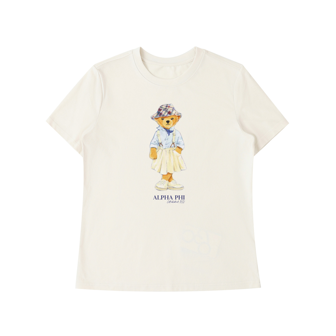 Alpha Phi Bear T Shirt