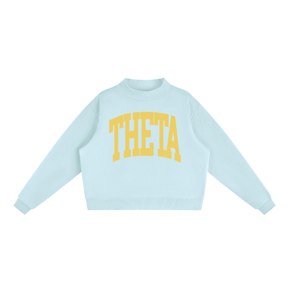 Kappa Alpha Theta Big Mock Neck Sweatshirt