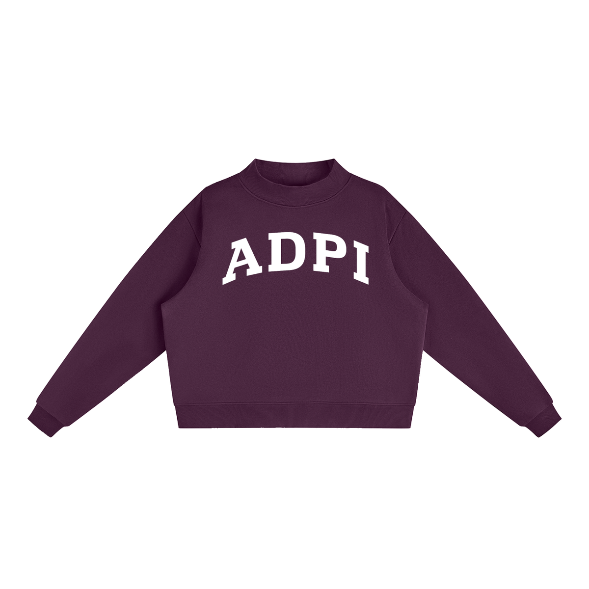 Alpha Delta Pi Mock Neck Sweatshirt
