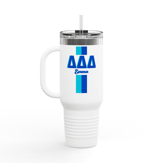 Tri Delta Personalized 40oz Tumbler