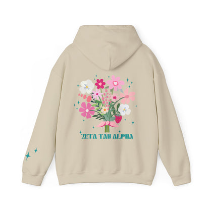 Zeta Tau Alpha Bouquet Hoodie - Ivy Society
