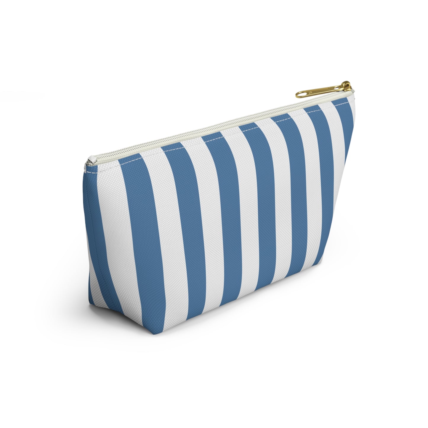 Phi Sigma Sigma Personalized Stripe Makeup Bag - Ivy Society
