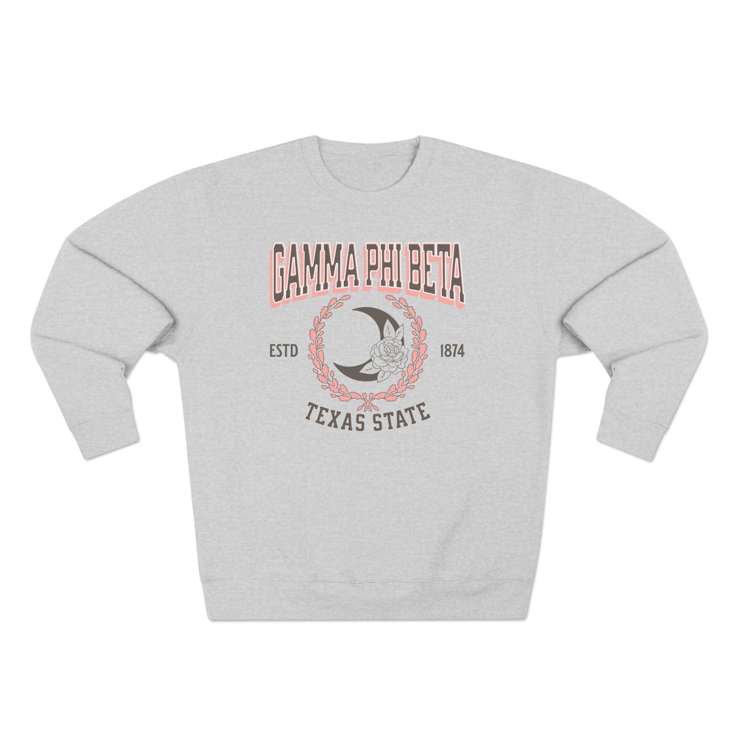 Gamma Phi Beta Collegiate Sweatshirt Personalized School - Ivy Society