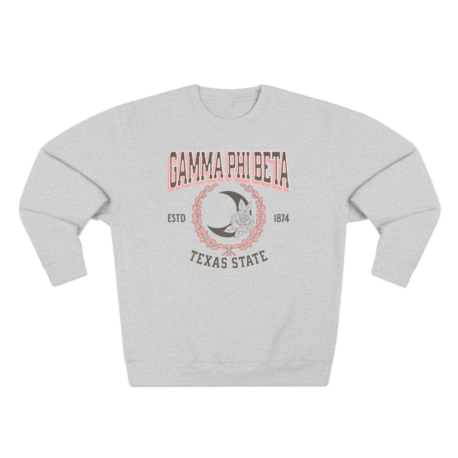 Gamma Phi Beta Collegiate Sweatshirt Personalized School - Ivy Society