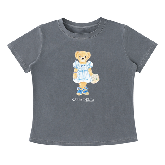 Kappa Delta Flower Bear T Shirt