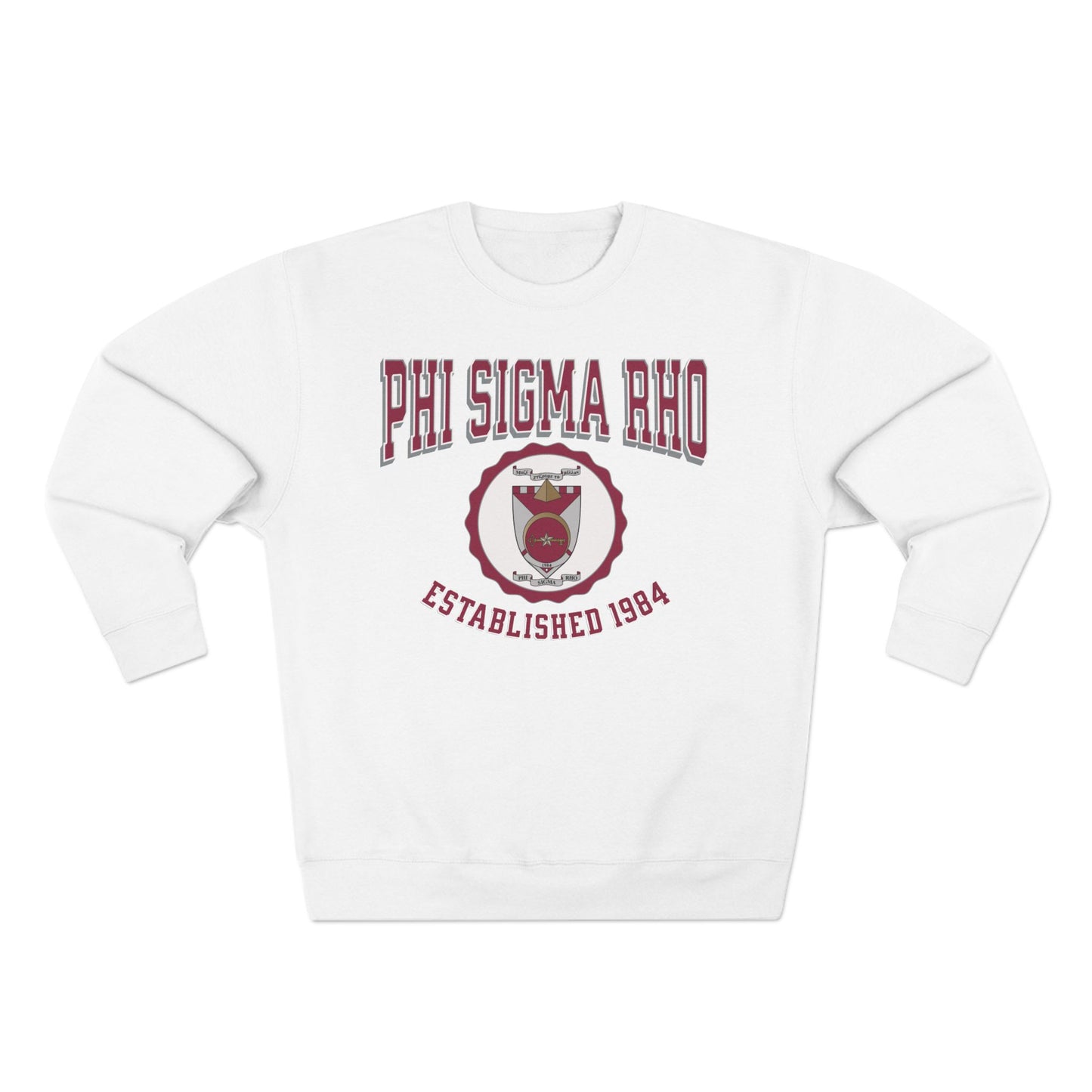 Phi Sigma Rho Crest Sweatshirt - Ivy Society